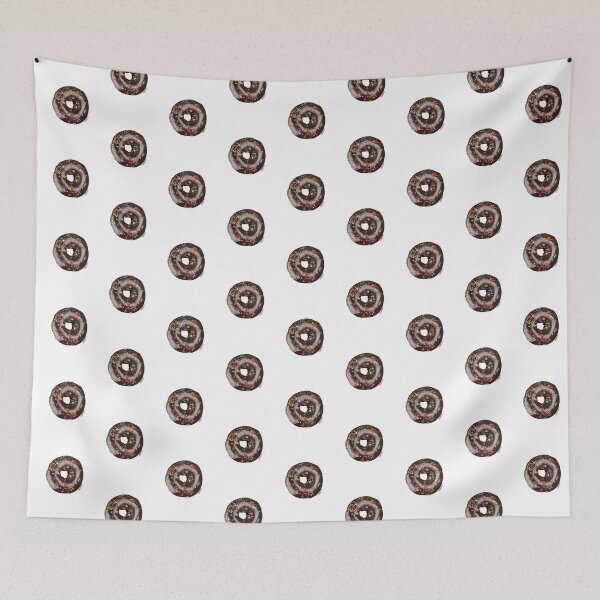 Item preview, Sprinkled Chocolate Covered Donut Colored Pencil Drawing designed and sold by Heather Barker.