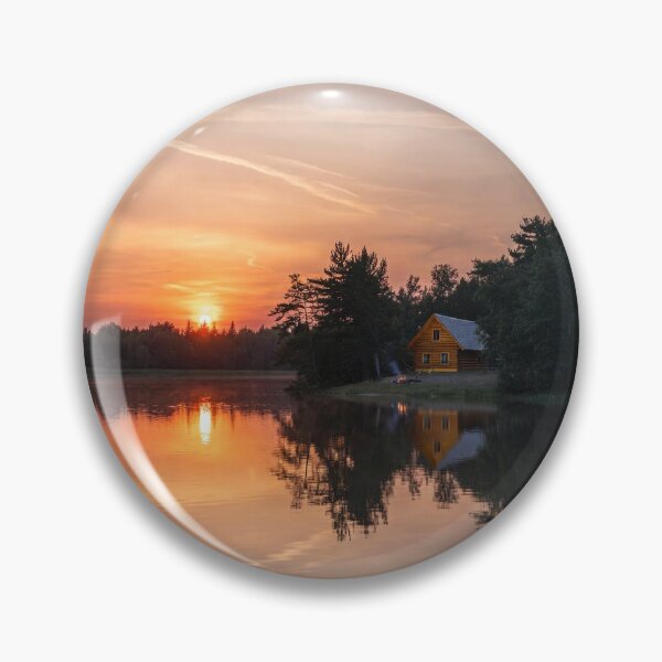 Item preview, Scenic lakeside cabin.  designed and sold by A-Schmitt.