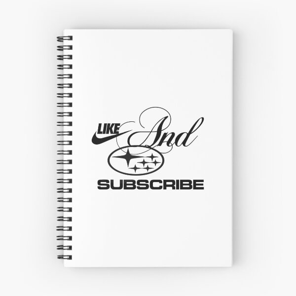 Item preview, Like and Subscribe designed and sold by dudewithhair.