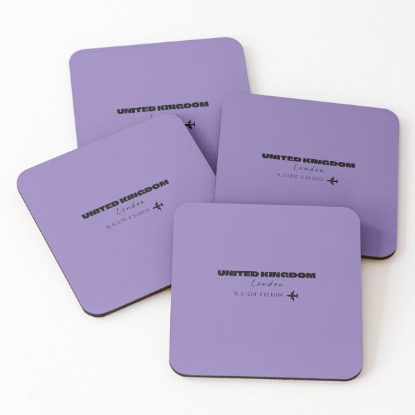 Item preview, London UK Coordinates Minimal Travel Design-black text designed and sold by Soft Strength Studio.