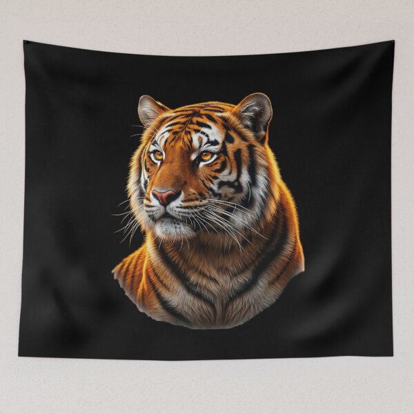 Item preview, Majestic Bengal Tiger Portrait — Wild Cat Lover Gift designed and sold by Zippy Creation.
