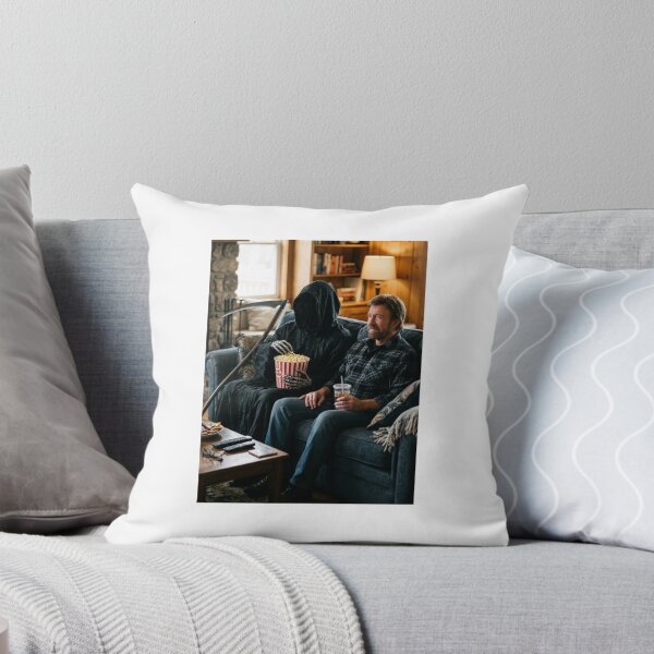 Item preview, Movie popcorn Chuck norris grim reaper death skull memes cute kawaii funny prank love heart meme designed and sold by CheeseBlueprint.
