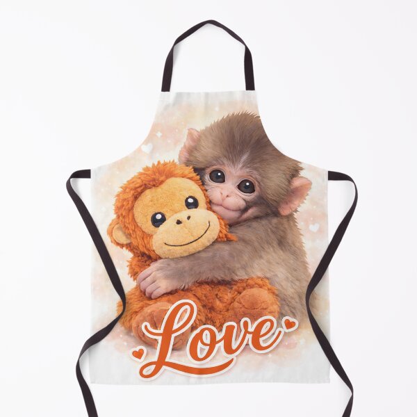 Item preview, We love Punch, The baby macaque designed and sold by EllaArtStore.