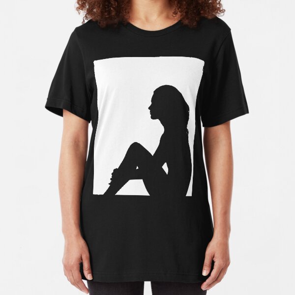 Sitting in the window Slim Fit T-Shirt