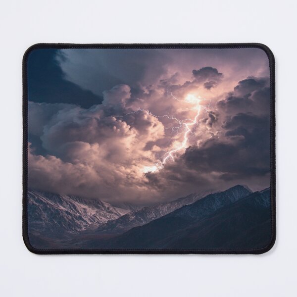 Item preview, Thunder in Mountains designed and sold by NicolasGlowArt.