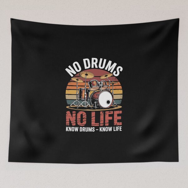 Item preview, No Drums No Life Know Drums - Know Life designed and sold by jkrphoto.