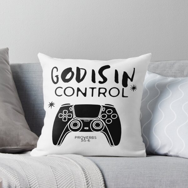 Item preview, God Is In Control - Funny Gifts For Christians Gamers designed and sold by karolina lindy.