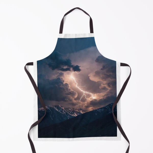 Item preview, Mountains Thunder View designed and sold by NicolasGlowArt.