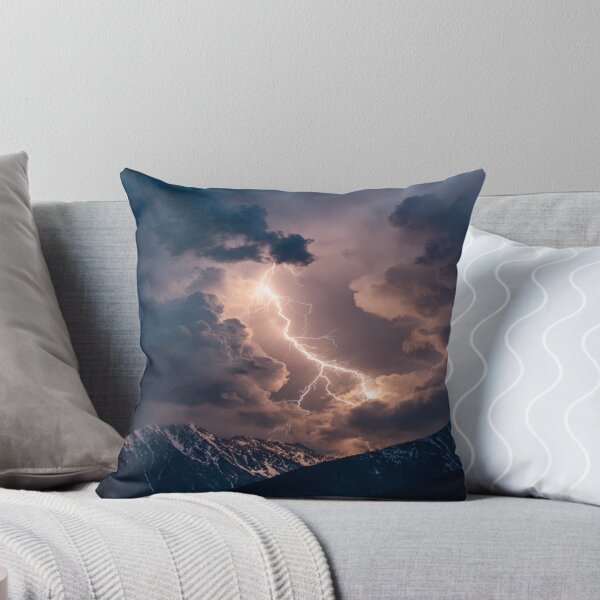Item preview, Mountains Thunder View designed and sold by NicolasGlowArt.