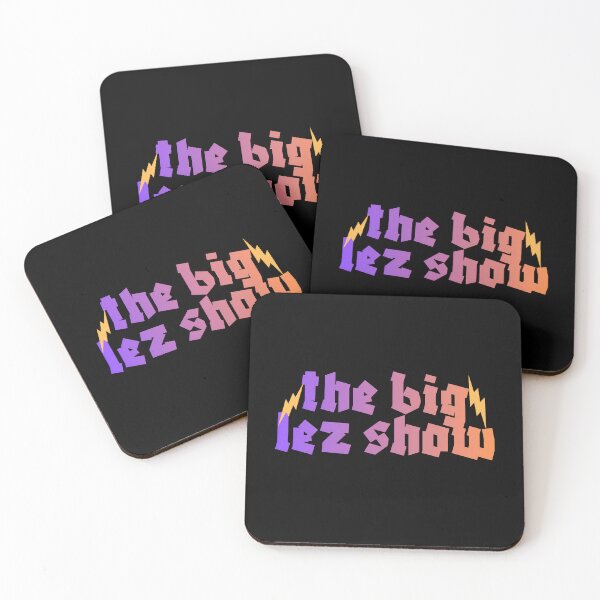 Item preview, The Big Lez Show Retro Gradient Aesthetic Typography designed and sold by ascendzero.