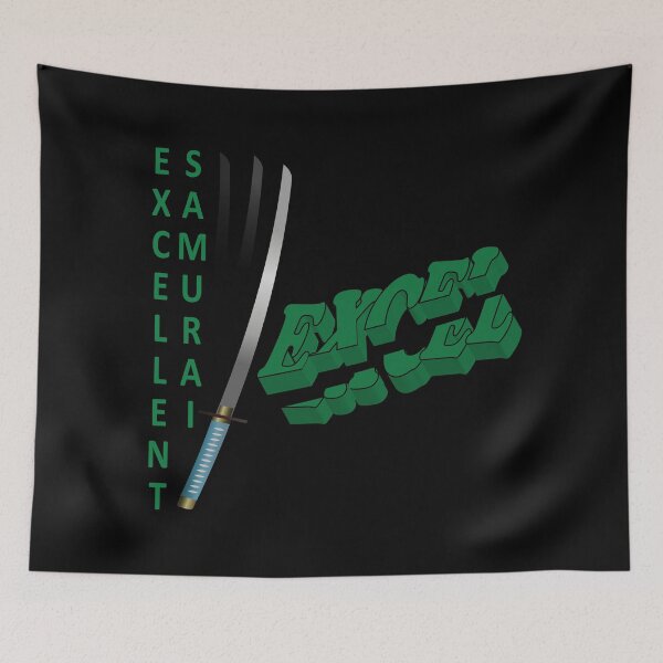 Item preview, Excel Samurai Cut Spreadsheet Expert Design designed and sold by DrTol.