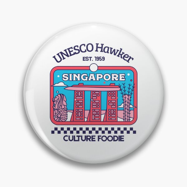 Item preview, Singapore : Unesco hawker culture foodie designed and sold by Peerless-Prime.