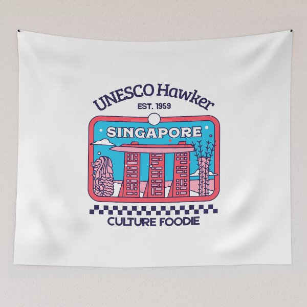 Item preview, Singapore : Unesco hawker culture foodie designed and sold by Peerless-Prime.