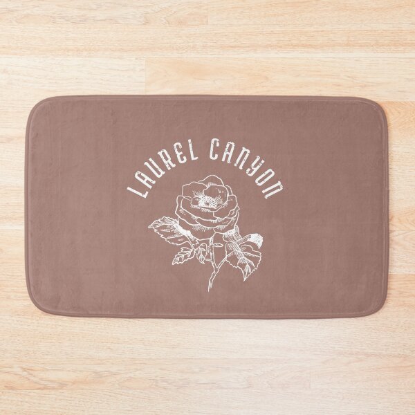 Item preview, Laurel Canyon Rose - white print. designed and sold by retropetrol.