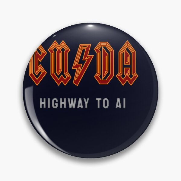 Item preview, CUDA Highway to AI - Artificial Intelligence - ACDC Rockstar AI Scientist tshirt Maroon designed and sold by VandoorLabs.