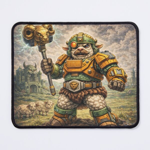 Item preview, Wool-Ko – Sheep-Man Protector of Eternia Pastures Parody designed and sold by Thpoar.