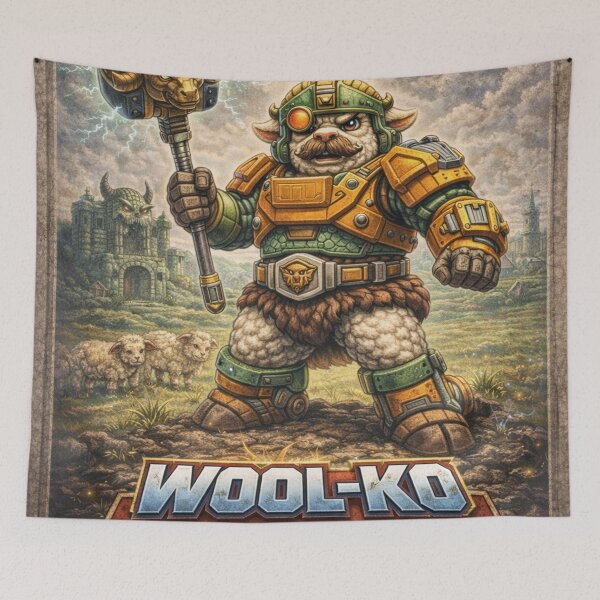 Item preview, Wool-Ko – Sheep-Man Protector of Eternia Pastures Parody designed and sold by Thpoar.