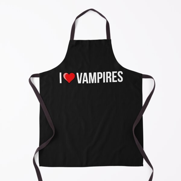 Item preview, I Love Vampires Blood Goth Gothic Emo Novelty Dark Humor Scary Undead Horror Movie Fandom designed and sold by Space Ghettos.