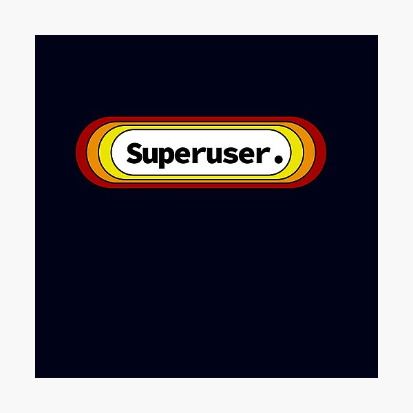 Item preview, Superuser - Developer - for Programmers, Linux fans, Sys Admins, DevOps experts designed and sold by VandoorLabs.