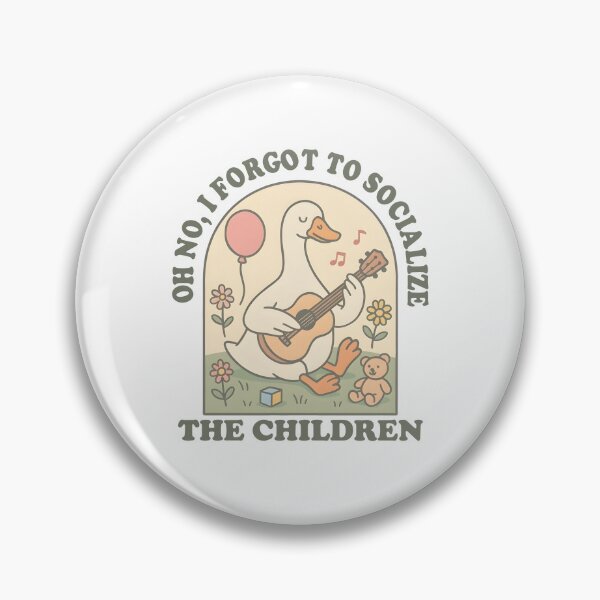 Item preview, Oh No I Forgot To Socialize The Children Homeschool Silly Goose designed and sold by KAWKAW-DRHM.
