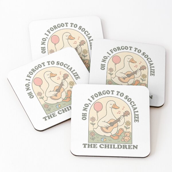 Item preview, Oh No I Forgot To Socialize The Children Homeschool Silly Goose designed and sold by KAWKAW-DRHM.