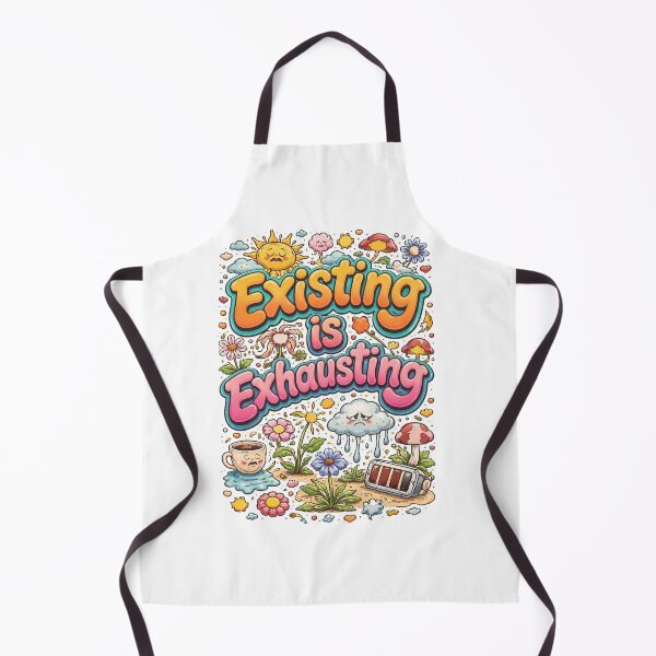 Item preview, Existing is Exhausting designed and sold by twenett.