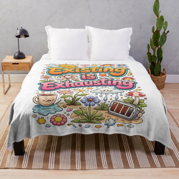 Item preview, Existing is Exhausting designed and sold by twenett.