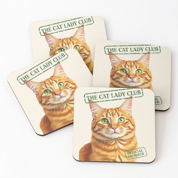 Aperçu de l'œuvre Membre officiel du club des dames aux chats créée et vendue par taiche.