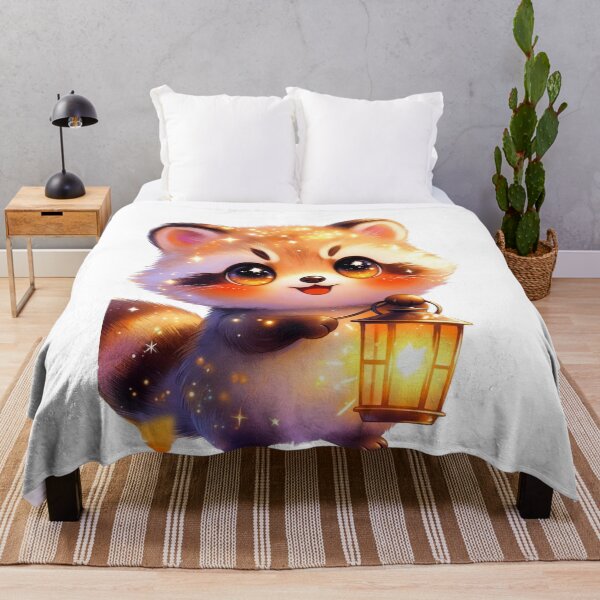 Item preview, Cute Baby Raccoon Lantern Glow designed and sold by CoquetteLunaCo.