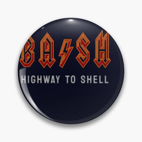 Item preview, BASH Highway to Shell - Developer - ACDC Tshirt Maroon designed and sold by VandoorLabs.