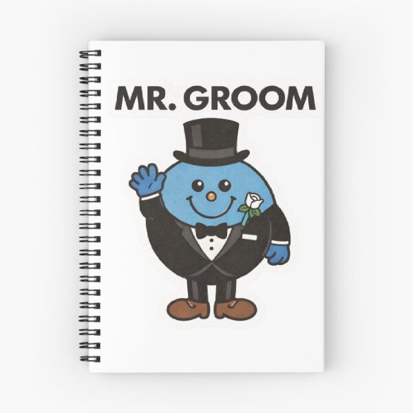 Item preview, Mr Groom Mr. Men Character Wedding Best Man Bachelor Wedding Relationship Funny Marriage Blue Suit Gift designed and sold by SamiraArts.