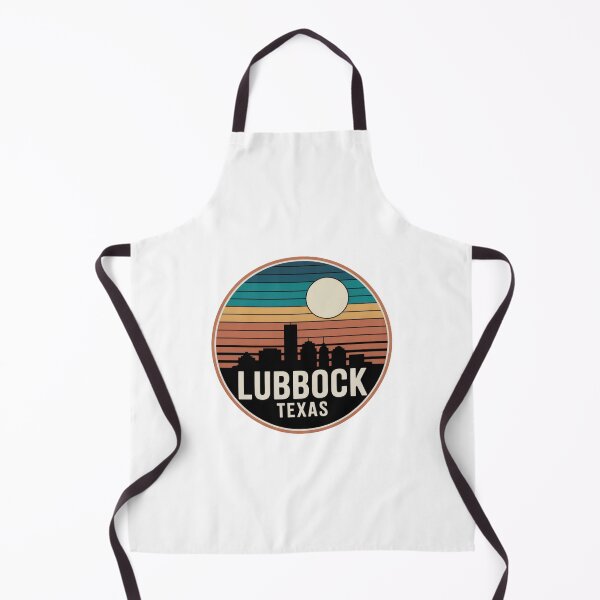Item preview, Lubbock Texas: Sunset Skyline Outlined Moon designed and sold by CircinusStore.