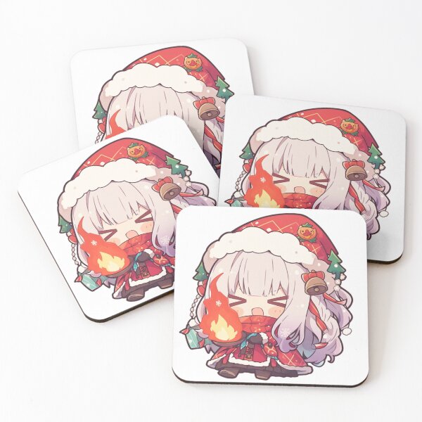 Item preview, Chibi Christmas Girl and Fire designed and sold by Solace Sparkles.