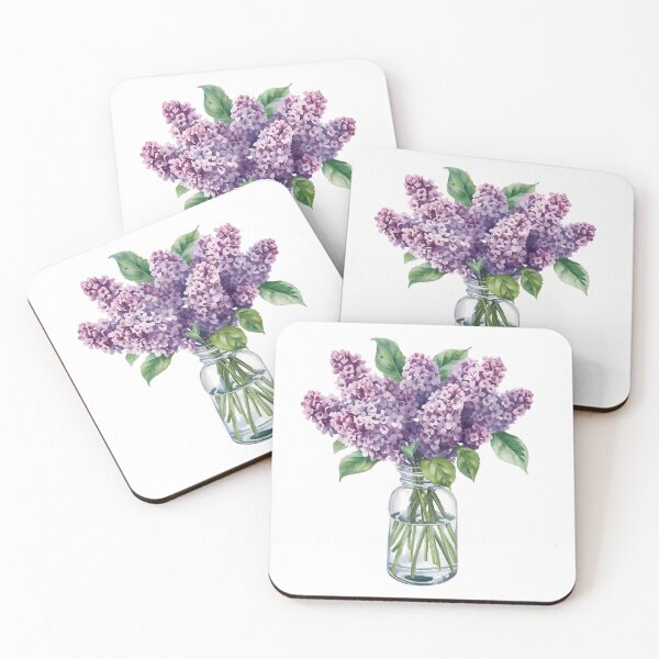 Item preview, Lilacs in a Glass Jar  designed and sold by uunaa.