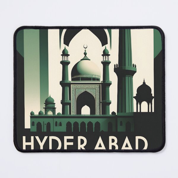 Item preview, Hyderabad Pakistan Retro Vintage Travel Souvenir designed and sold by TravelersGems.