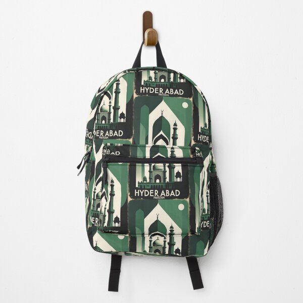 Item preview, Hyderabad Pakistan Retro Vintage Travel Souvenir designed and sold by TravelersGems.