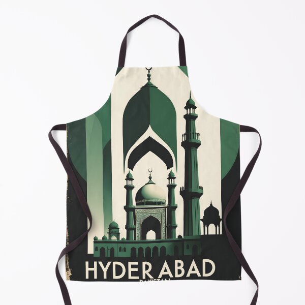 Item preview, Hyderabad Pakistan Retro Vintage Travel Souvenir designed and sold by TravelersGems.