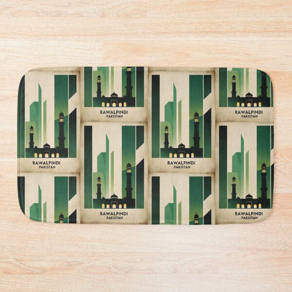 Item preview, Rawalpindi Pakistan Retro Vintage Travel Souvenir designed and sold by TravelersGems.