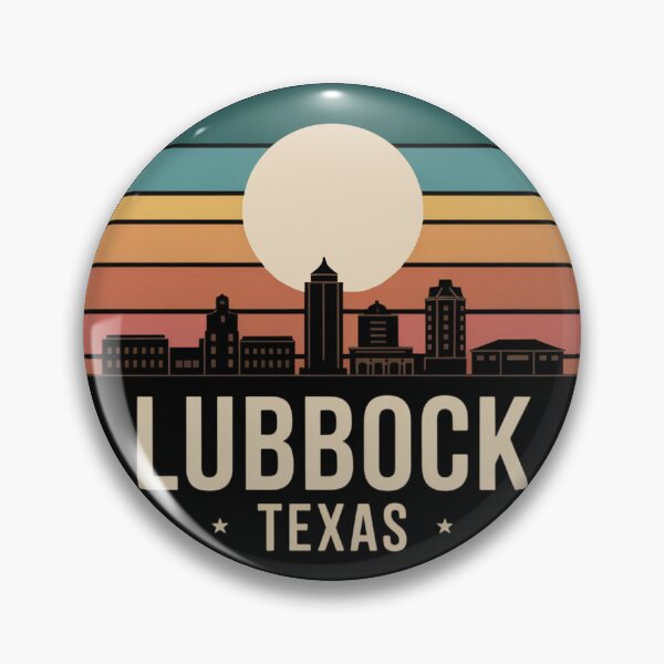 Item preview, Lubbock Texas: Sunset Skyline Large Moon Star designed and sold by CircinusStore.