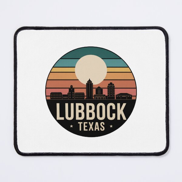 Item preview, Lubbock Texas: Sunset Skyline Large Moon Star designed and sold by CircinusStore.