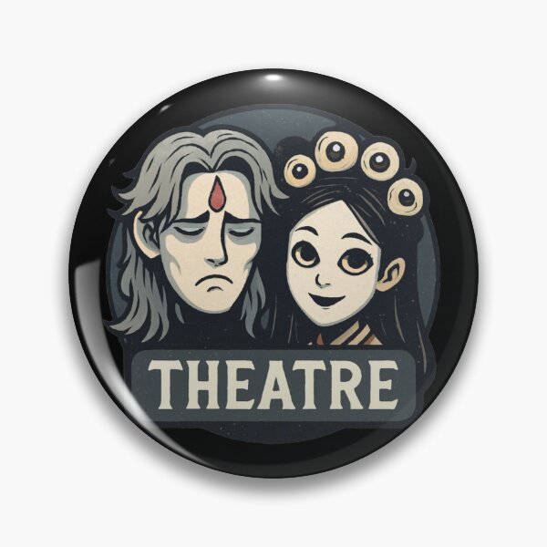 Item preview, Gothic Theatre Emblem designed and sold by Ecosetereos.