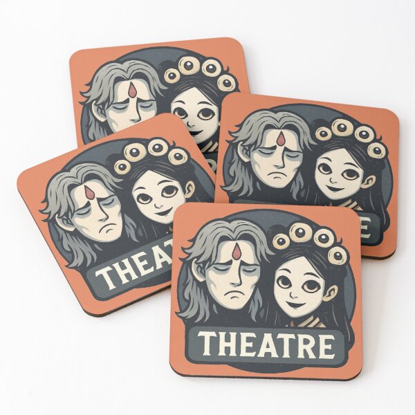 Item preview, Gothic Theatre Emblem designed and sold by Ecosetereos.