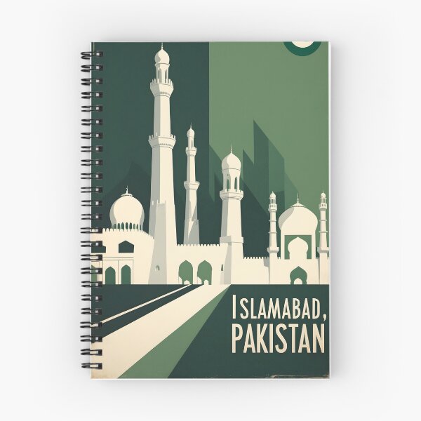 Item preview, Islamabad Pakistan Retro Vintage Travel Souvenir designed and sold by TravelersGems.
