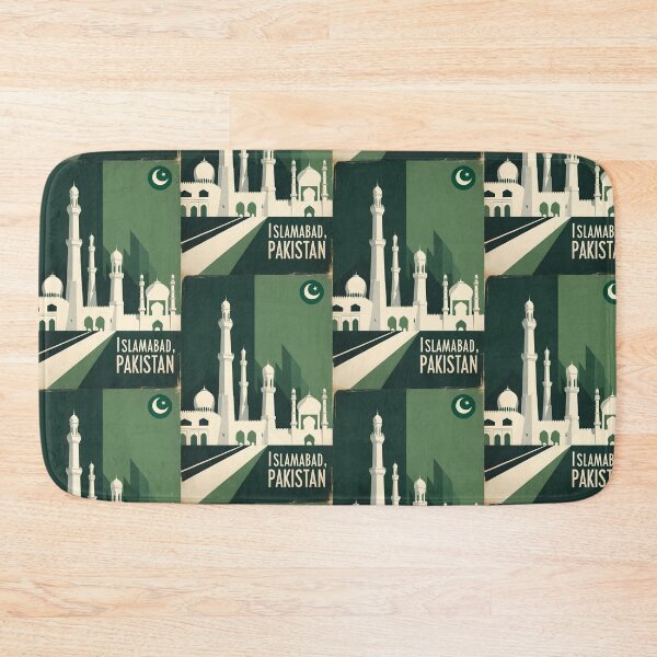 Item preview, Islamabad Pakistan Retro Vintage Travel Souvenir designed and sold by TravelersGems.