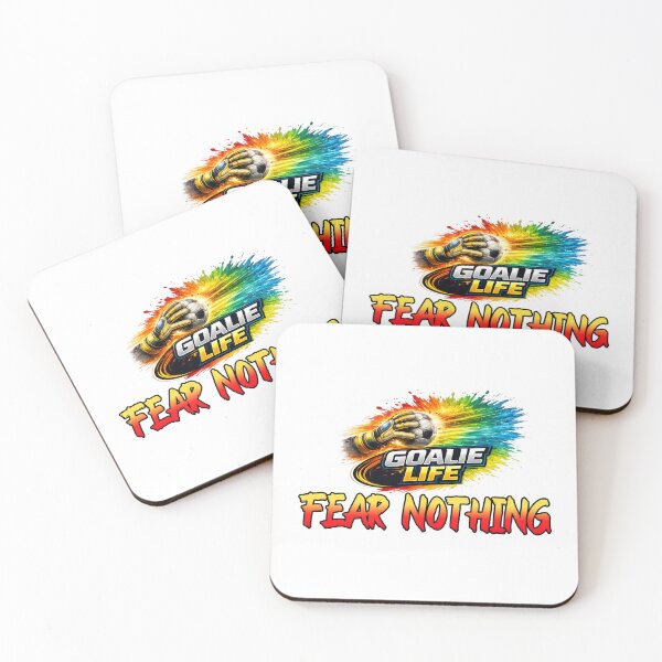 Item preview, Goalie Life Fear Nothing Soccer designed and sold by MartinTees.