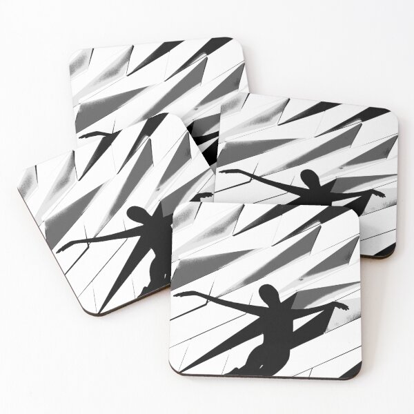 Item preview, Statue on geometric pattern designed and sold by ChiaraPagani.