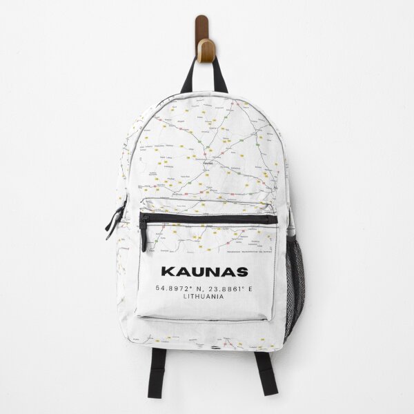Item preview, Kaunas Lithuania Coordinates Print | Minimalist City Wall Art designed and sold by RM-Journey.