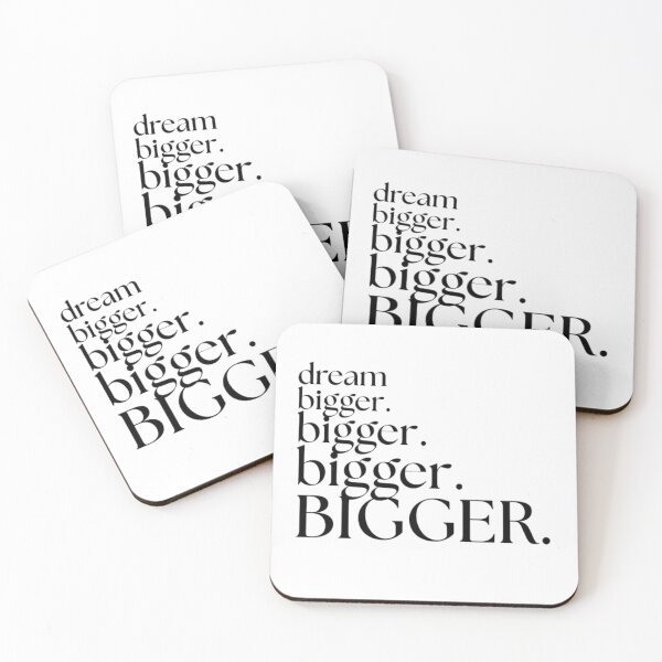 Item preview, dream bigger designed and sold by indie cottage.