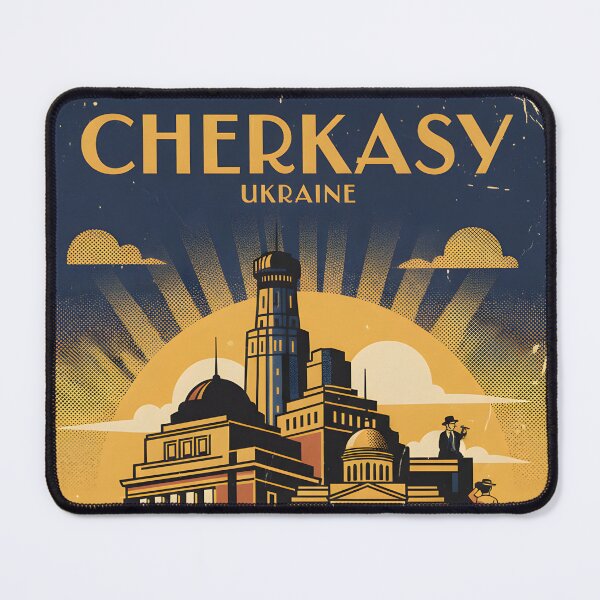 Item preview, Cherkasy Ukraine Retro Vintage Travel Souvenir designed and sold by TravelersGems.