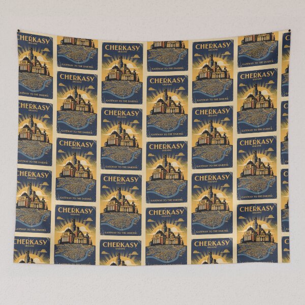 Item preview, Cherkasy Ukraine Retro Vintage Travel Souvenir designed and sold by TravelersGems.
